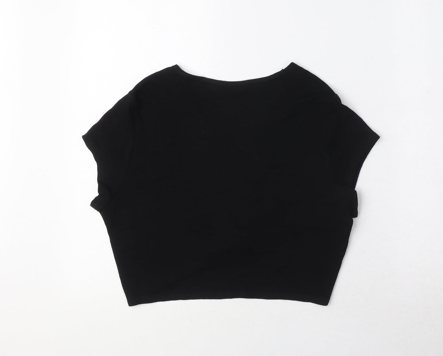 Dorothy Perkins Womens Black V-Neck Viscose Cardigan Jumper Size 14
