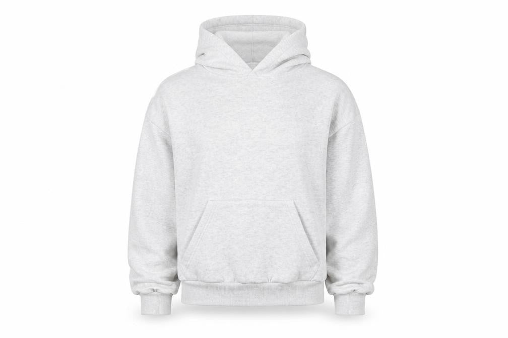 H&M Girls Grey Cotton Pullover Hoodie Size 10 Years Pullover - Age 10-12