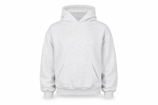 H&M Girls Grey Cotton Pullover Hoodie Size 10 Years Pullover - Age 10-12