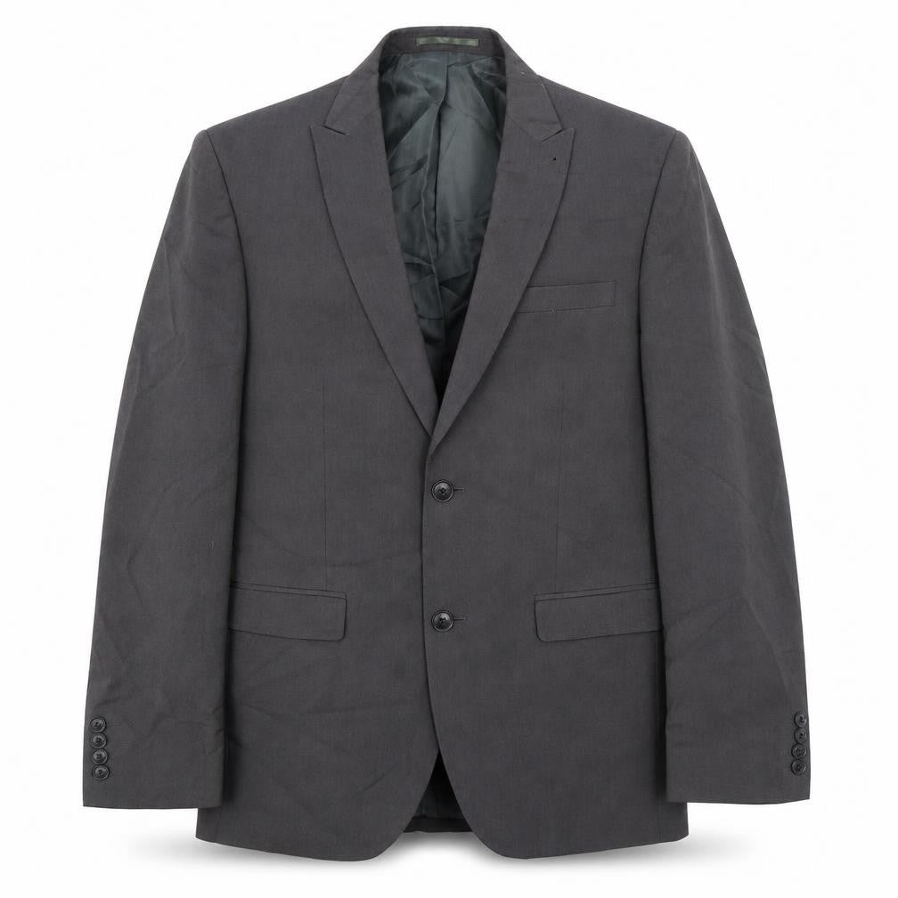 NEXT Mens Grey Polyester Jacket Suit Jacket Size 40 Regular