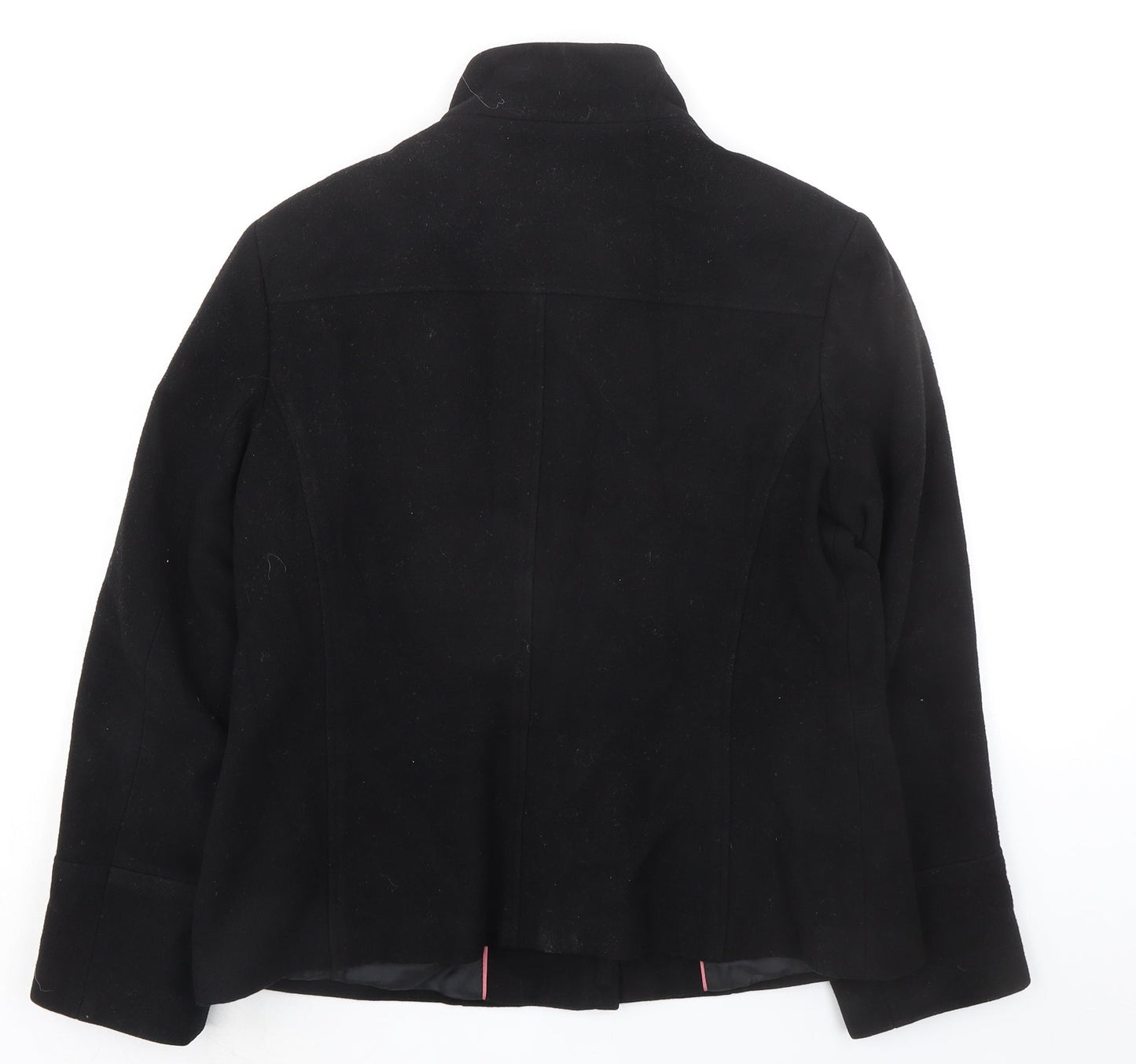 NEXT Womens Black Jacket Size 14 Button