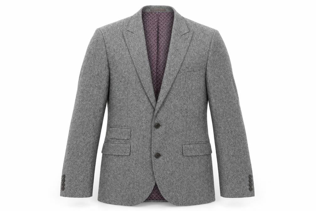 NEXT Mens Grey Wool Jacket Blazer Size 42 Regular