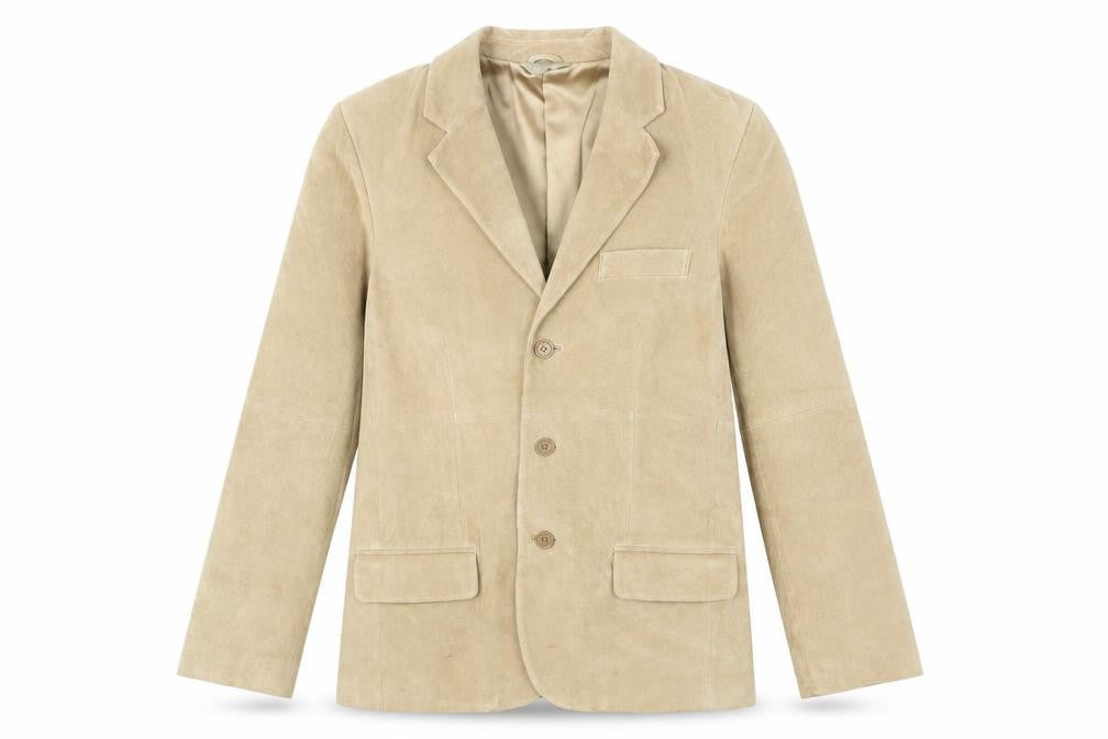 Tyler Womens Beige Jacket Blazer Size S Button