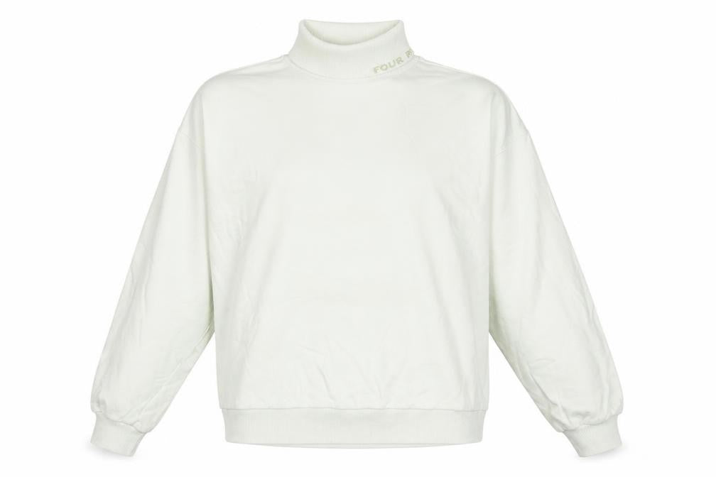 ASOS Womens Green Cotton Pullover Sweatshirt Size XS Pullover
