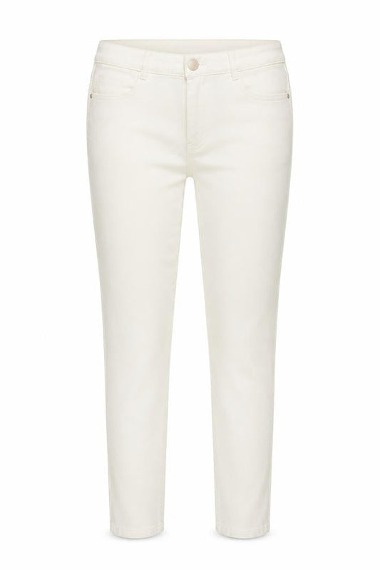 Yessica Womens Ivory Cotton Skinny Jeans Size 10 L31 in Slim Zip