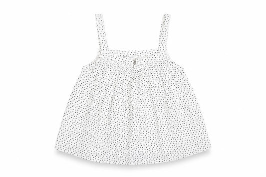 NEXT Womens White Polka Dot Viscose Camisole Tank Size 10 Square Neck