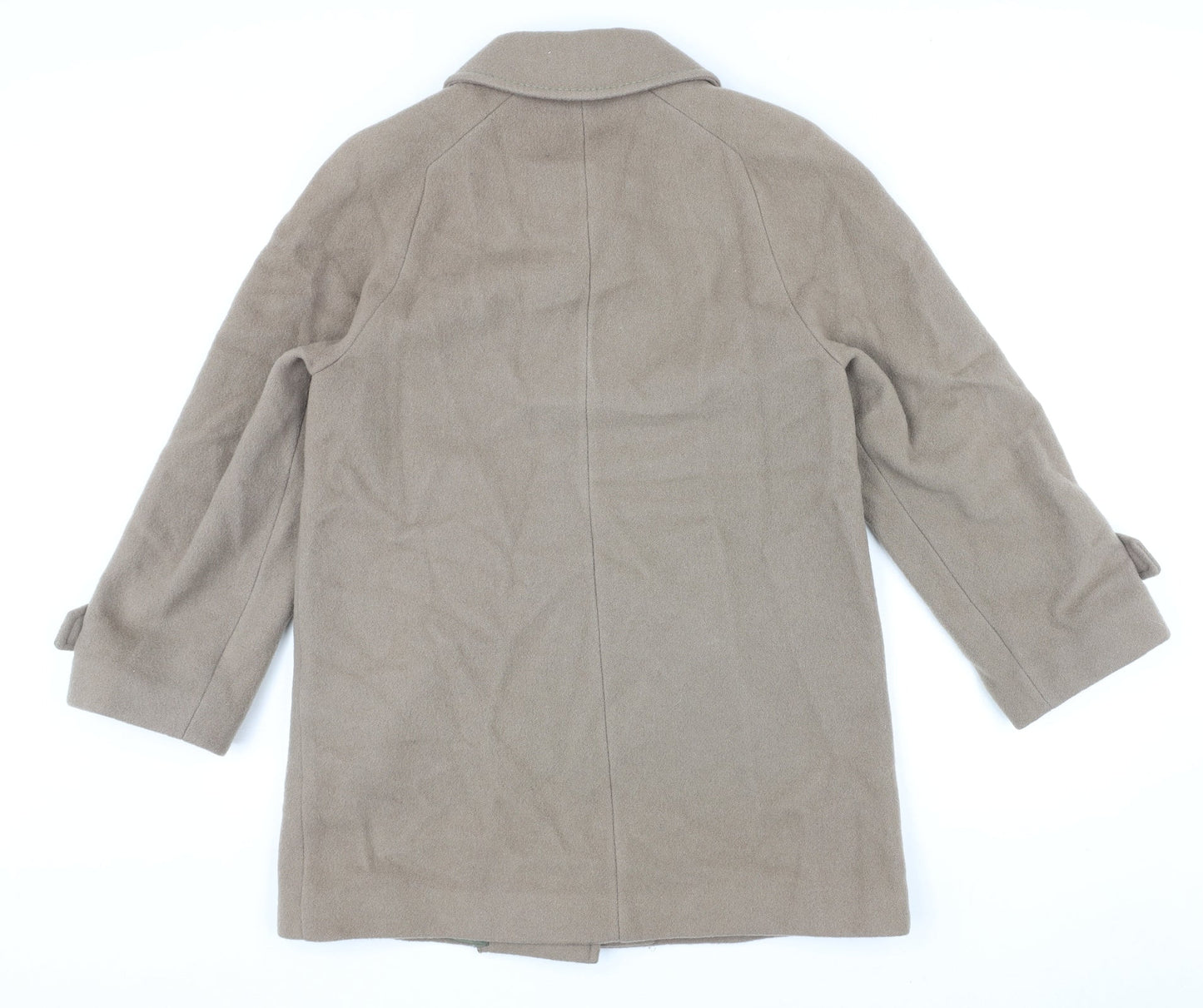 Debenhams Womens Beige Jacket Size 10 Button