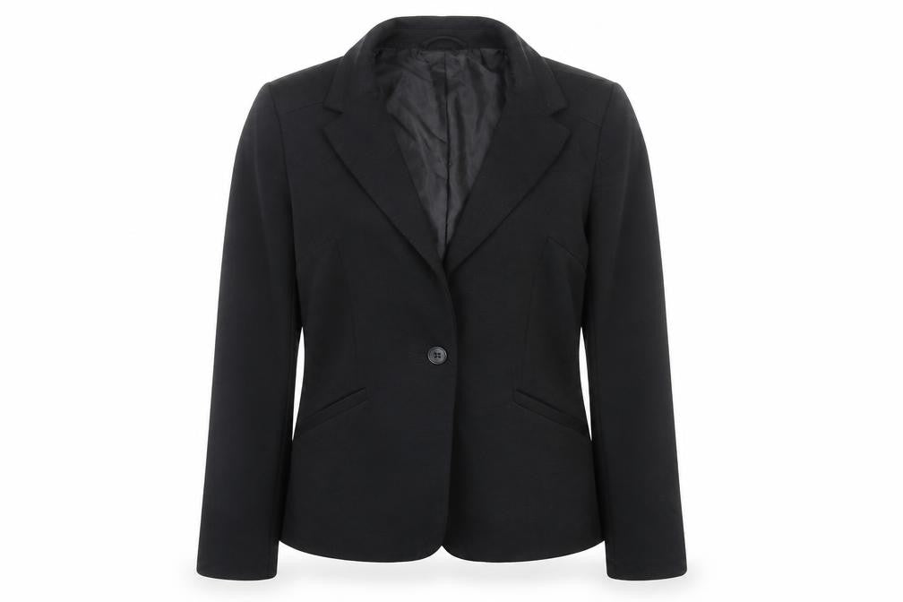 Oasis Womens Black Jacket Blazer Size 10 Button
