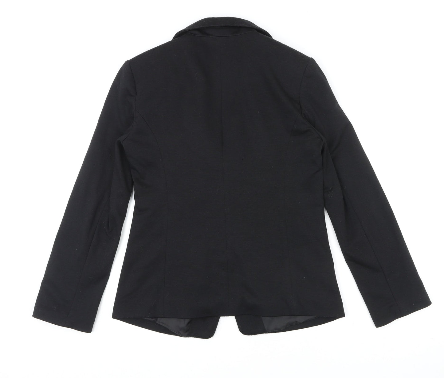 Oasis Womens Black Jacket Blazer Size 10 Button