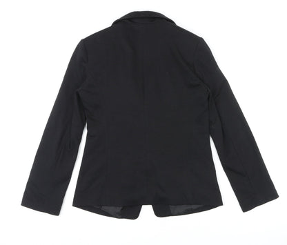 Oasis Womens Black Jacket Blazer Size 10 Button