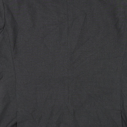 Next Mens Grey Polyester Jacket Suit Jacket Size 42 Regular