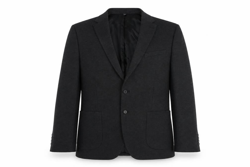 Marks & Spencer Mens Grey Polyamide Jacket Blazer Size 48 Regular