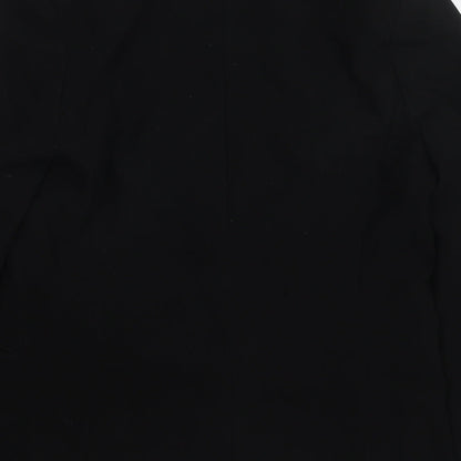 Next Womens Black Polyester Jacket Blazer Size 6