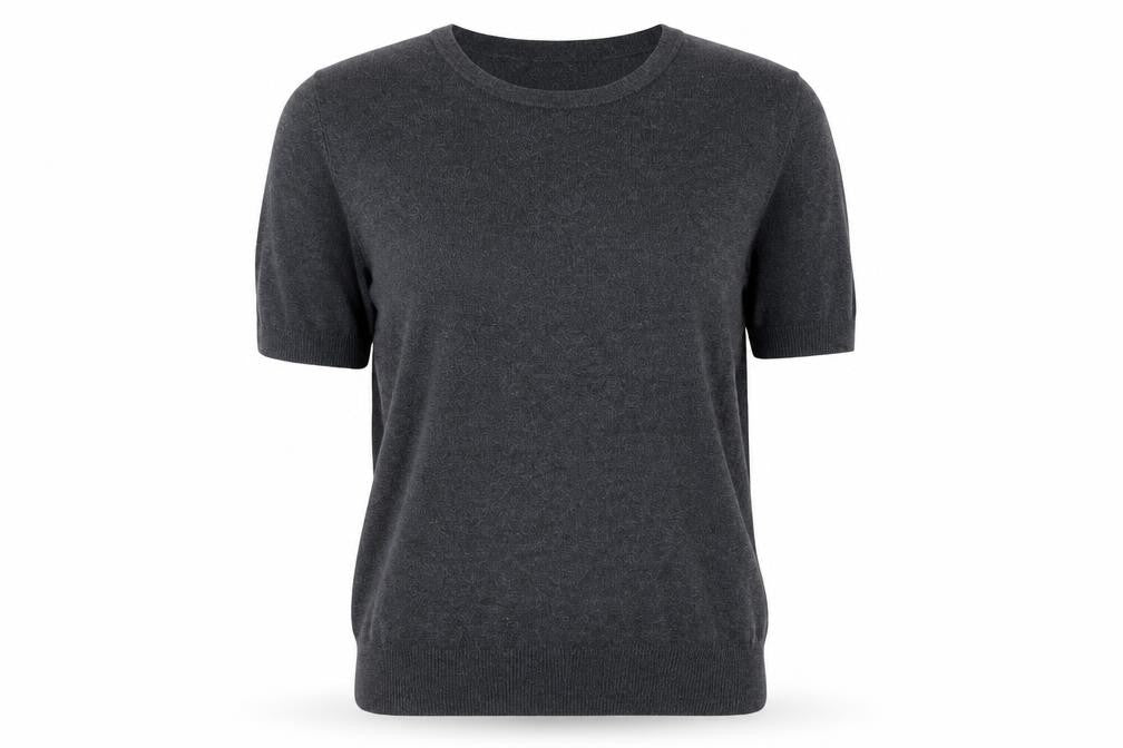 Zara Womens Grey Round Neck Acrylic Pullover Jumper Size M