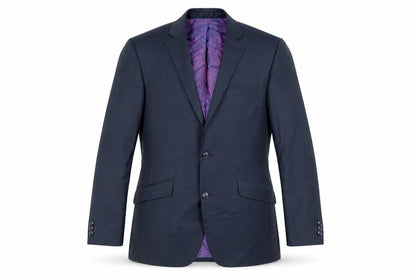 Gibson Mens Blue Wool Jacket Suit Jacket Size 38 Regular