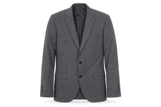 Paul Costelloe Mens Grey Wool Jacket Suit Jacket Size 40 Regular