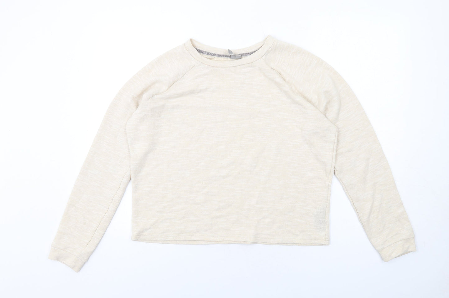 ASOS Womens Beige Polyester Pullover Sweatshirt Size 14 Pullover