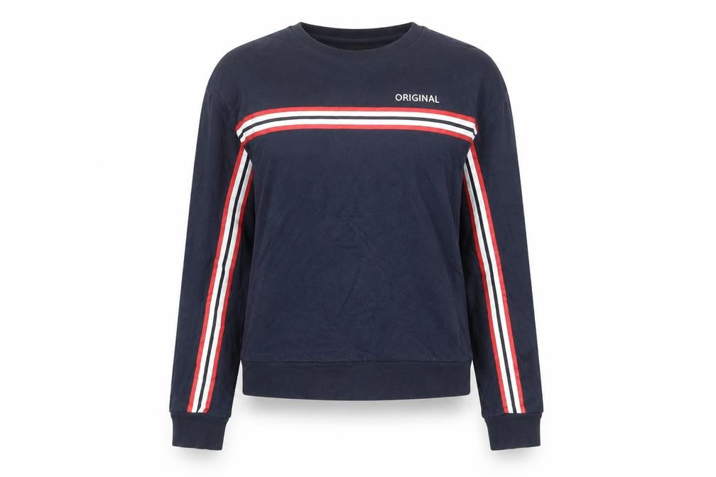 Divided by H&M Womens Blue 100% Cotton Pullover Sweatshirt Size XS Pullover - Original