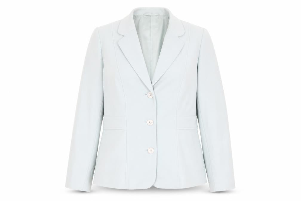 NEXT Womens Blue Polyester Jacket Blazer Size 14