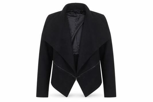 Zara Womens Black Biker Jacket Size S