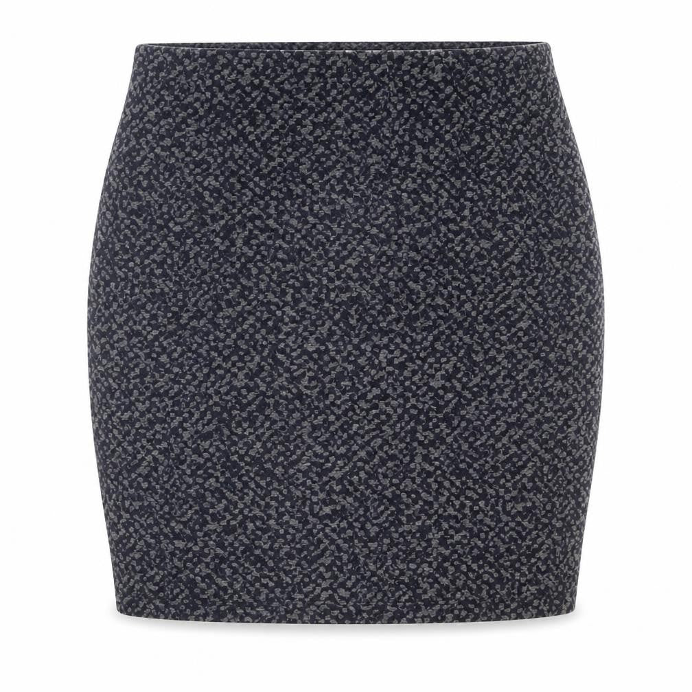 Max Studio Womens Blue Geometric Viscose Bandage Skirt Size L