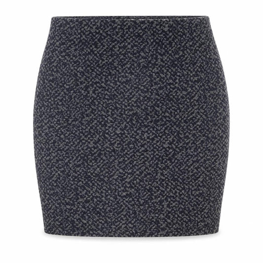 Max Studio Womens Blue Geometric Viscose Bandage Skirt Size L