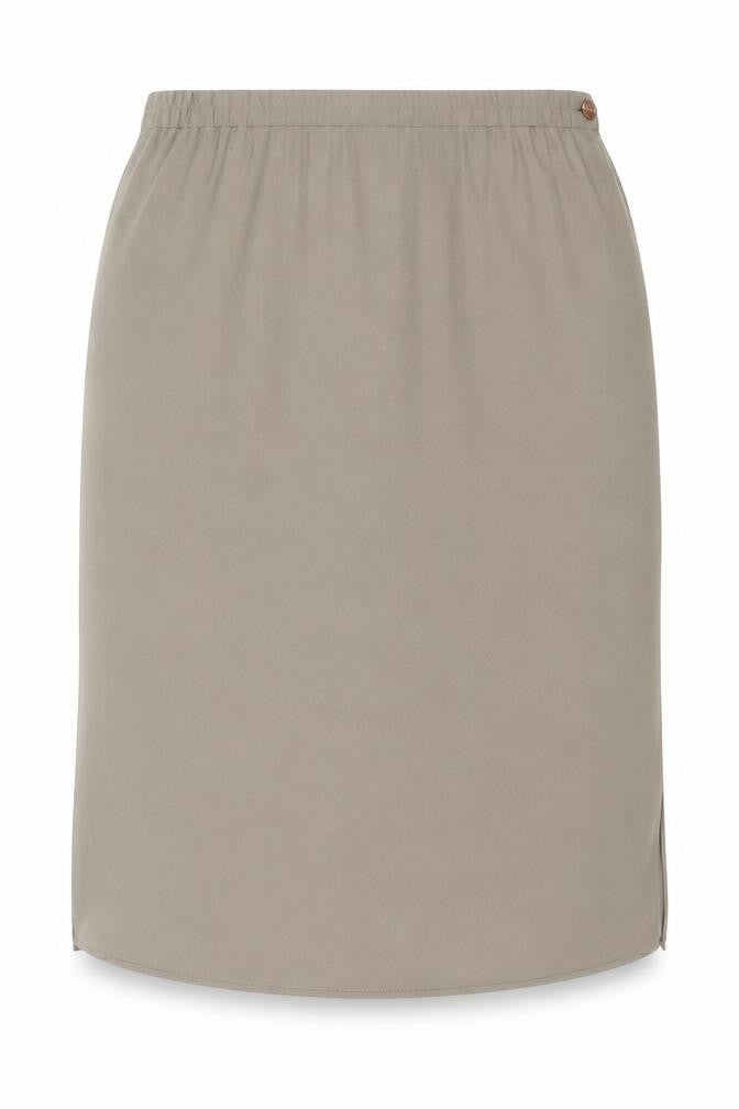 Frank Usher Womens Green Polyester A-Line Skirt Size 14 Zip