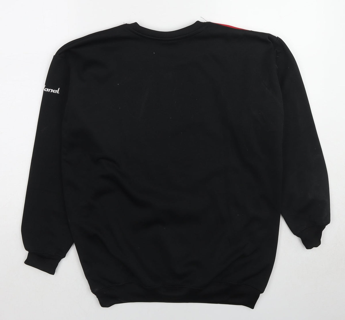 Vandanel Boys Black Colourblock Polyester Pullover Sweatshirt Size 10-11 Years Pullover - Age 10-12Years