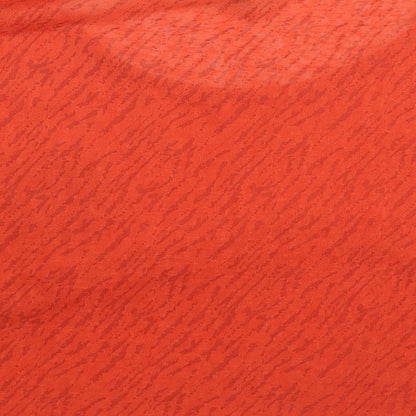 Marks & Spencer Womens Red Animal Print Polyester Basic T-Shirt Size 12 Boat Neck