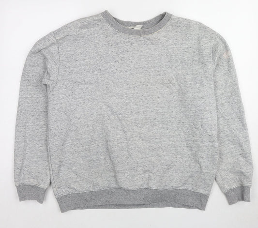 NEXT Womens Grey Polyester Pullover Sweatshirt Size L Pullover