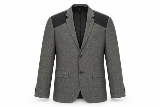 Topman Mens Grey Polyester Jacket Blazer Size 42 Regular