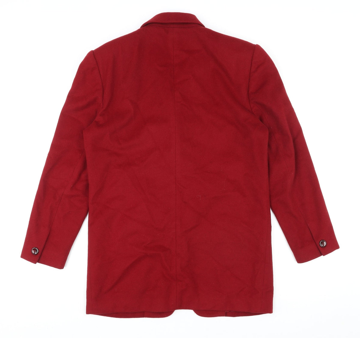 Dana Buchman Womens Red Jacket Blazer Size 4 Button