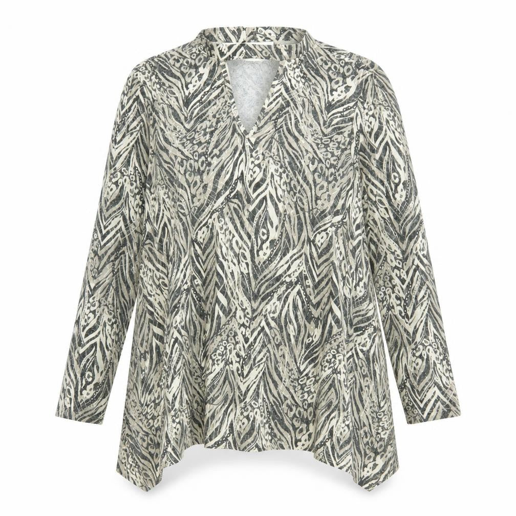 Star by Julien Macdonald Womens Multicoloured Geometric Polyester Trapeze & Swing Size 16 Round Neck Button