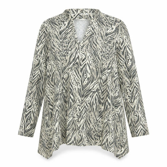 Star by Julien Macdonald Womens Multicoloured Geometric Polyester Trapeze & Swing Size 16 Round Neck Button