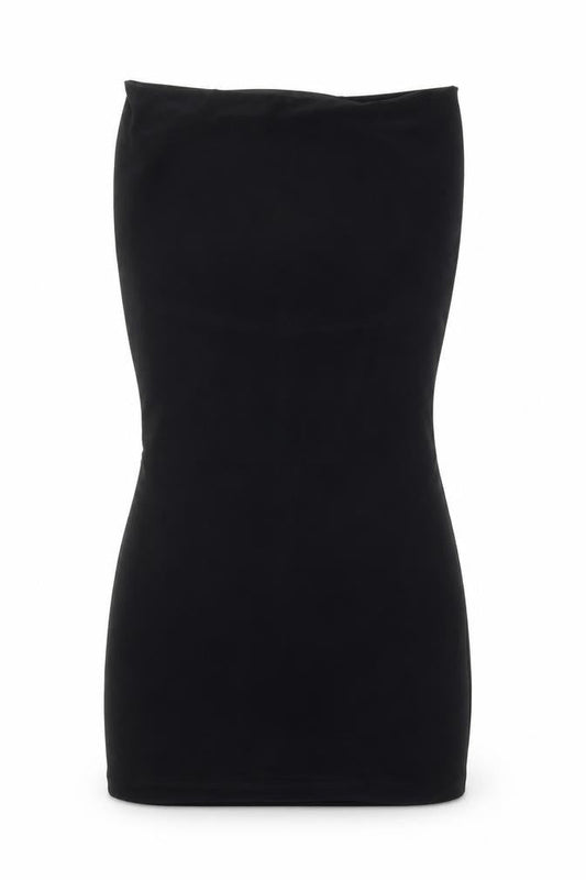 Miss Selfridge Womens Black Polyester Bodycon Size 6 Off the Shoulder Pullover