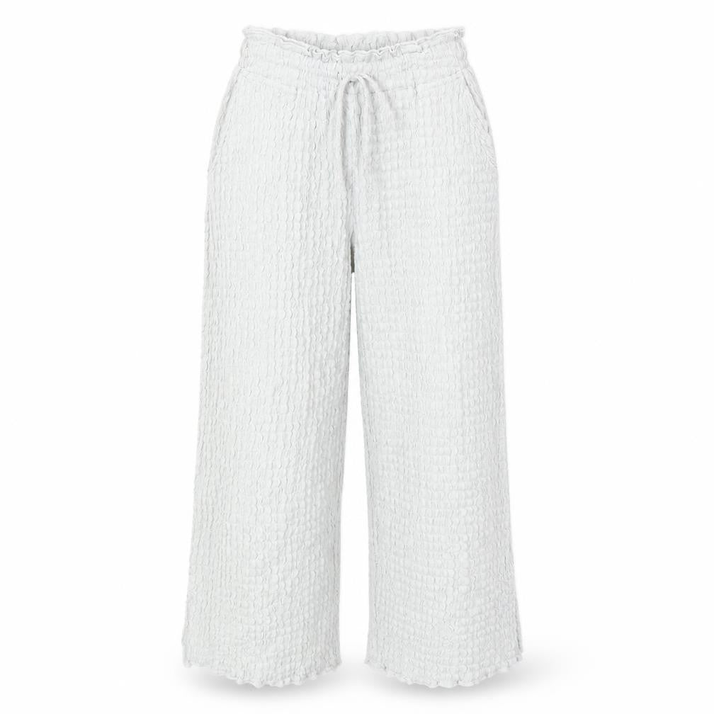 Zara Womens Grey Polyester Trousers Size 10 L20 in Regular - Textured