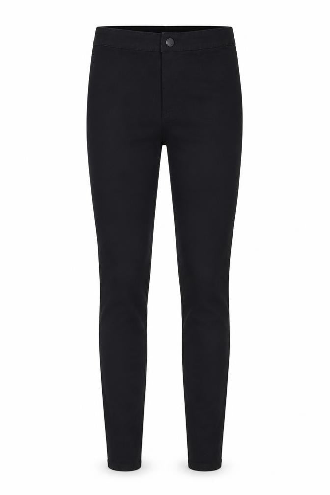 Denim & Co. Womens Black Cotton Skinny Jeans Size 10 L31 in Regular Zip