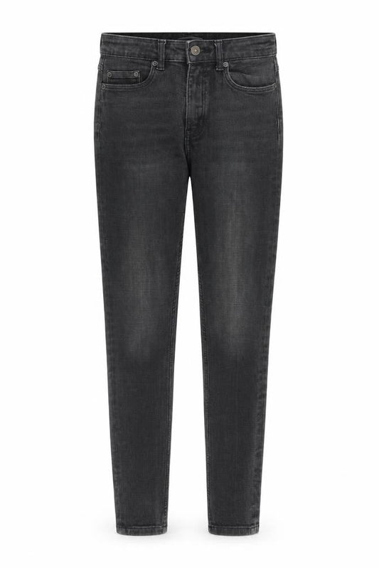 Zara Womens Black Cotton Skinny Jeans Size 8 L27 in Regular Zip