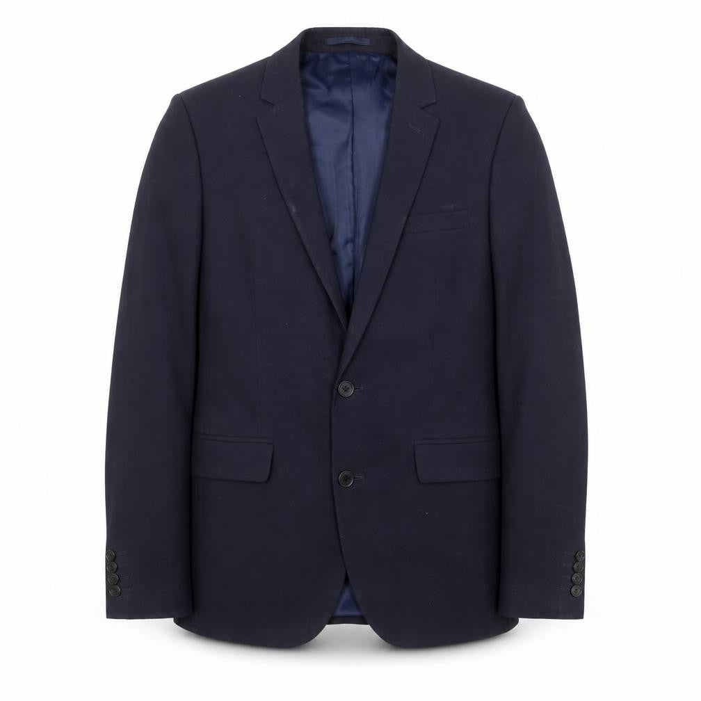 ASOS Mens Blue Polyester Jacket Suit Jacket Size 36 Regular