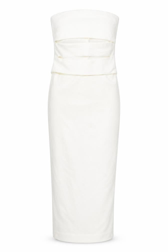 Zara Womens Ivory Viscose Bodycon Size M Off the Shoulder Pullover