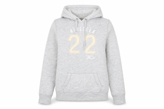 Hollister Girls Grey Polyester Pullover Hoodie Size L Pullover