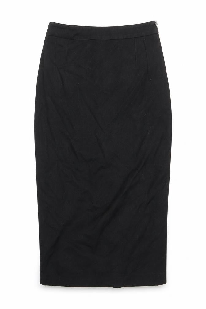 NEXT Womens Black Polyester Straight & Pencil Skirt Size 10 Zip