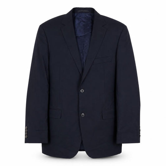BOSS Mens Blue Wool Jacket Suit Jacket Size 40 Regular