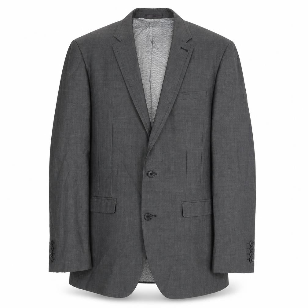 NEXT Mens Grey Wool Jacket Suit Jacket Size 40 Regular