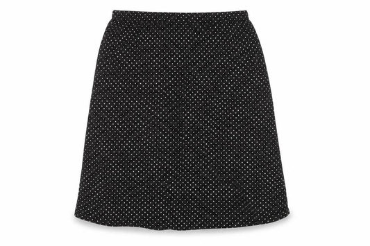 Doifamily Company Limited Womens Multicoloured Polka Dot Polyester Swing Skirt Size S Zip