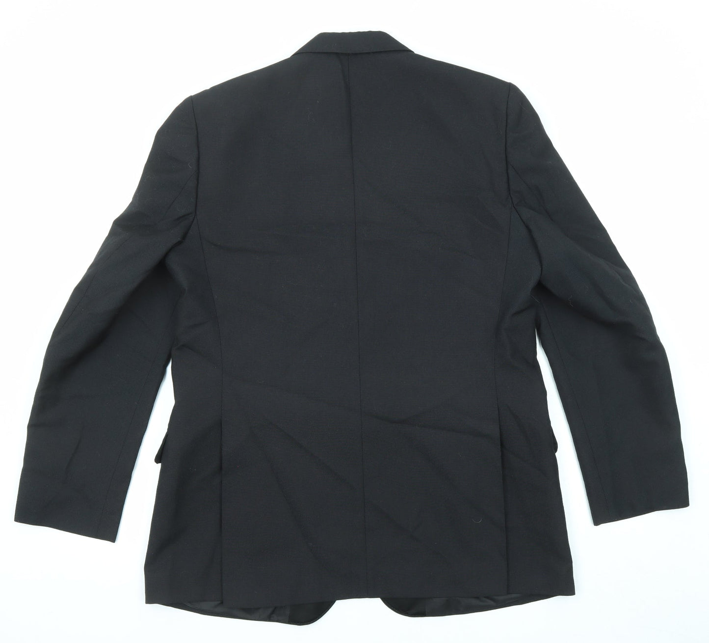 Dunn & Co Mens Black Polyester Tuxedo Suit Size 42 Regular