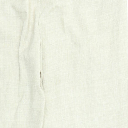 EWM Womens Beige Polyester Trousers Size 14 L26 in Regular