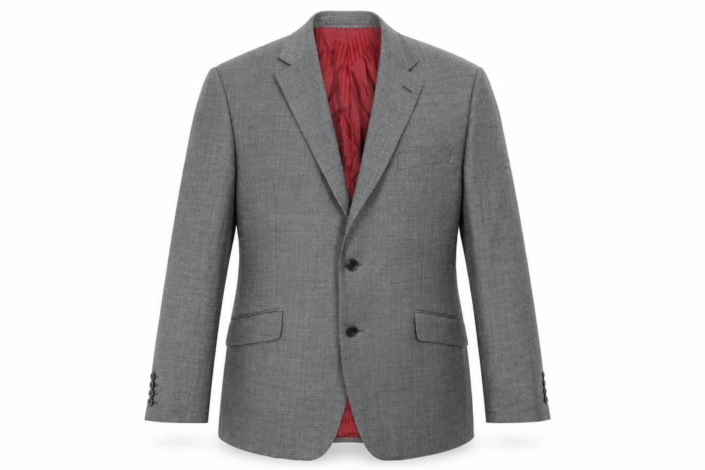 Marks & Spencer Mens Grey Wool Jacket Suit Jacket Size 42 Regular