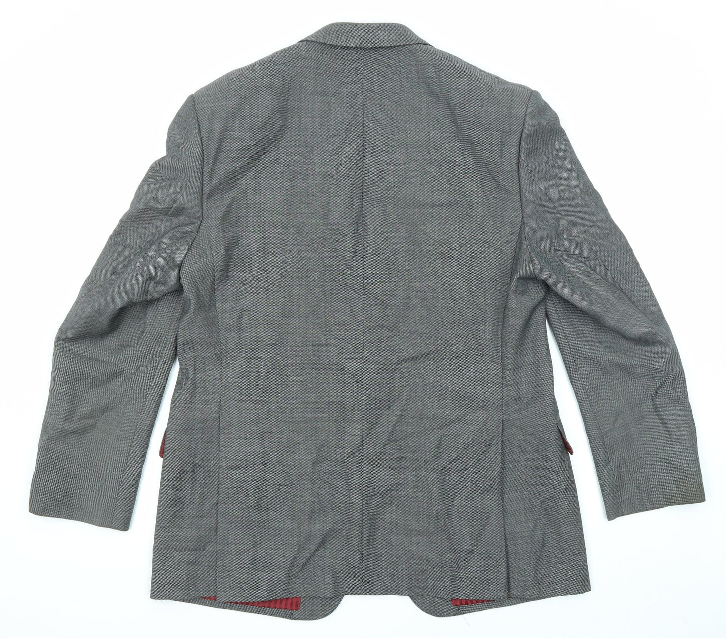 Marks and Spencer Mens Grey Wool Jacket Suit Jacket Size 42 Regular