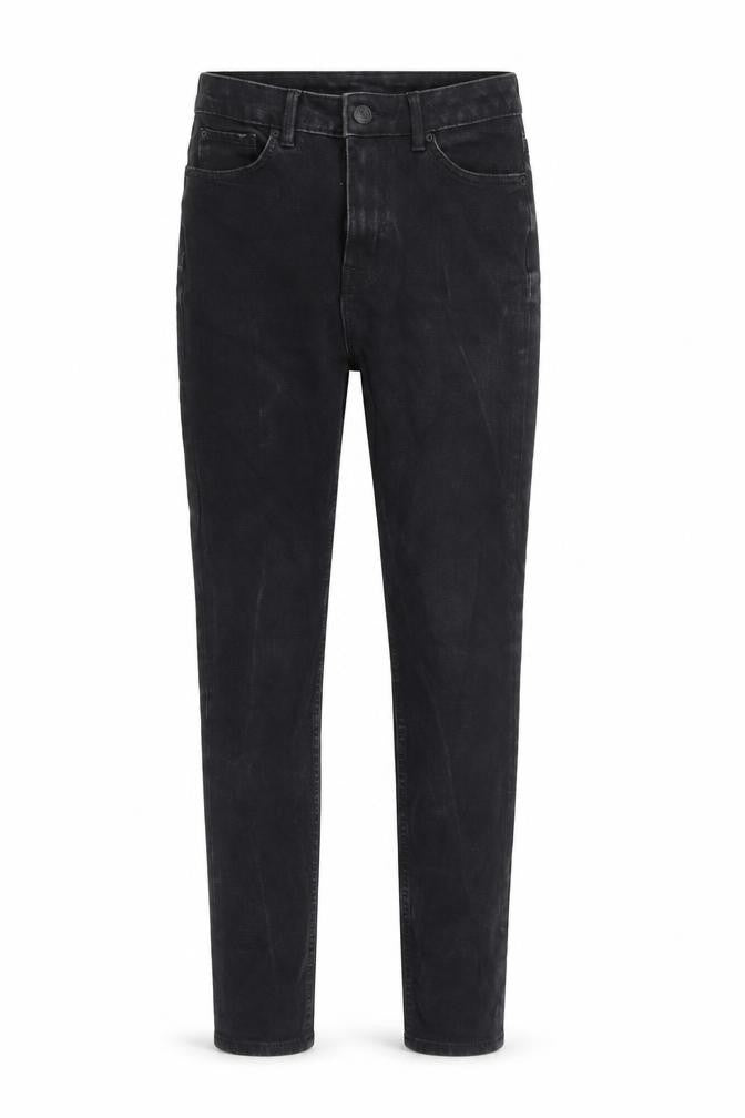 Marks & Spencer Womens Black Cotton Skinny Jeans Size 8 L27 in Regular Zip